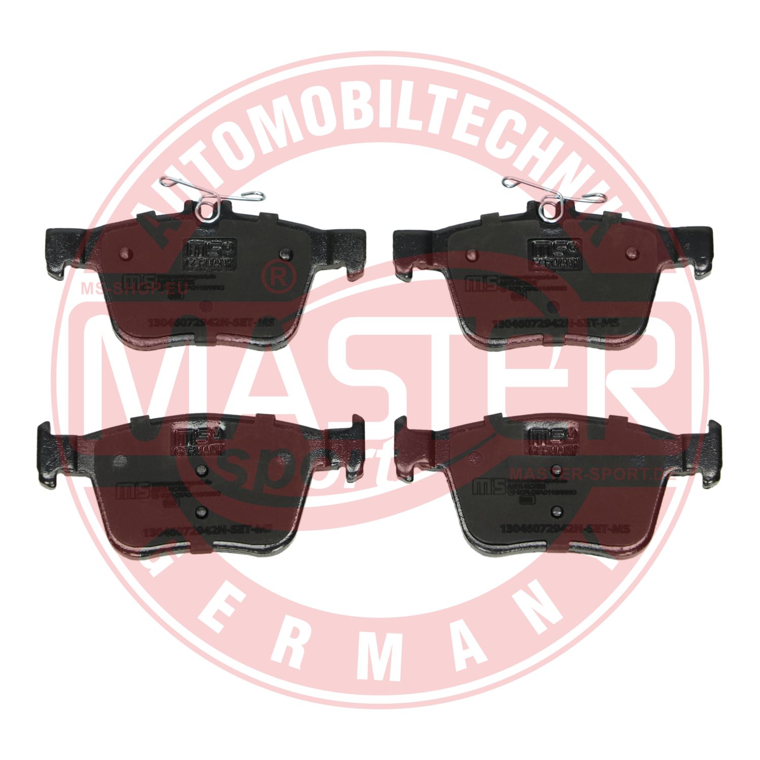Placute frana MASTERSPORT GERMANY 13046072942N-SET-MS